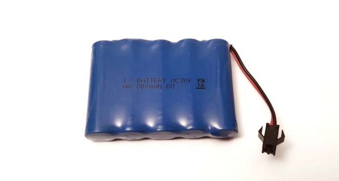 خرید باتری 6 ولت ماشین کنترلی شارژی ارزان RC CAR Battery
